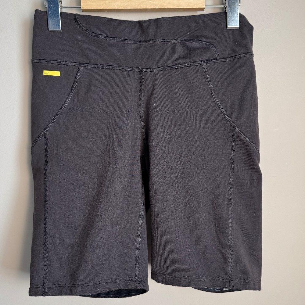 Lole Women's Athletic Shorts Moisture Wicking 4-Way Stretch Blackβ Small Biking
